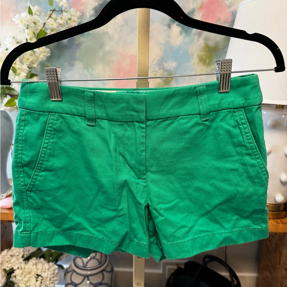 J. Crew Factory Vibrant Green Women's Shorts